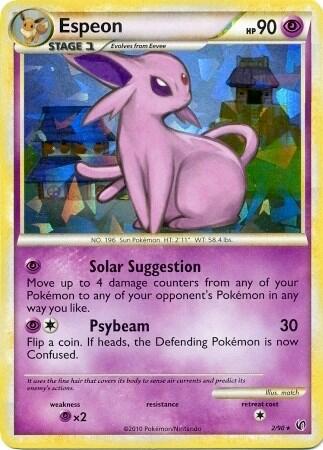 PR: Espeon - 2/90 (HGSS Undaunted - Cracked Ice Holo) (Holofoil)