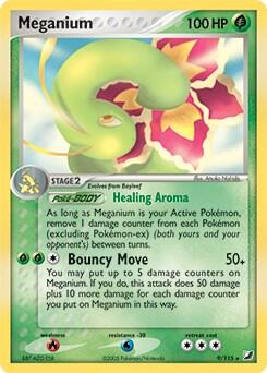 PR: Meganium - 9/115 (EX Unseen Forces)