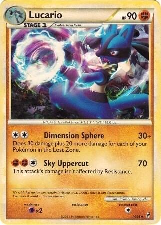 PR: Lucario - 14/95 (Cracked Ice Holo) (Holofoil)