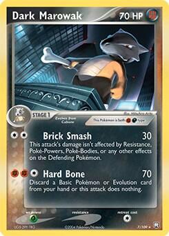 PR: Dark Marowak - 7/109 (EX Team Rocket Returns)