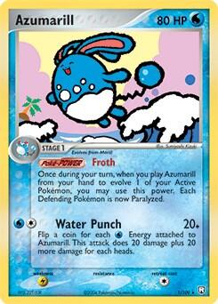 PR: Azumarill - 1/109 (EX Team Rocket Returns)