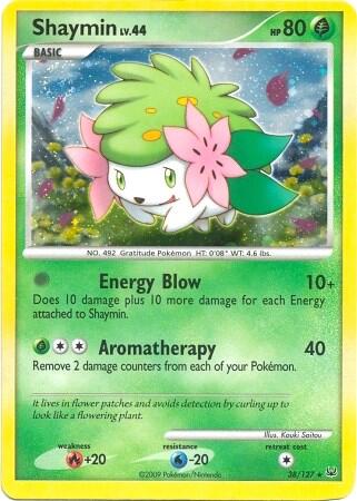 PR: Shaymin - 38/127 (DPPt Platinum) (Holofoil)