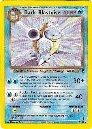 PR: Dark Blastoise - 4/110 (WotC Legendary Collection)