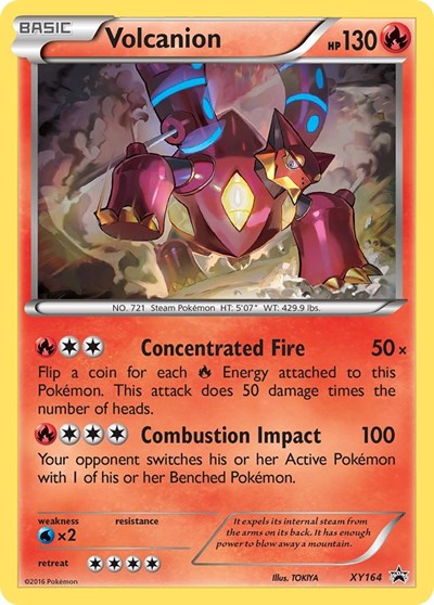 PR: Volcanion - XY164 (Holofoil)