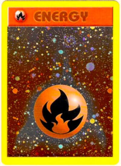 PR: Fire Energy (WotC 2002 League Promo) (Holofoil)