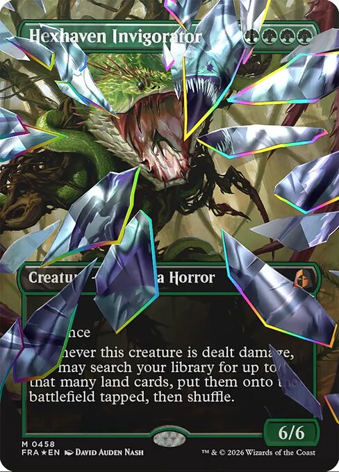 FRA: Hexhaven Invigorator (Borderless) (Facet Foil)