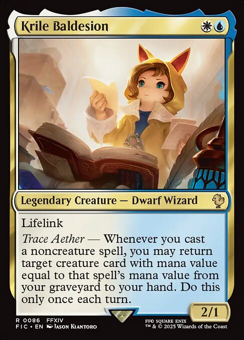 FIC: Krile Baldesion (Foil)