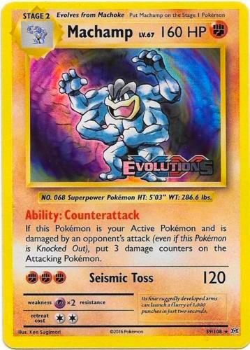 PR: Machamp (XY Evolutions Prerelease) (Holofoil)