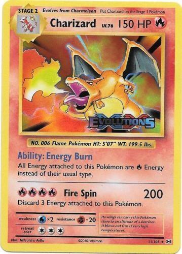 PR: Charizard (XY Evolutions Prerelease) (Holofoil)