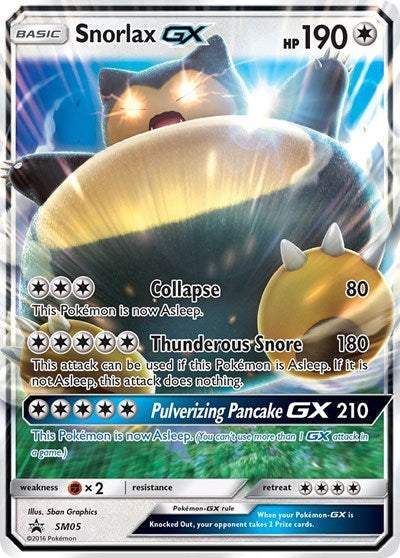 SMP: Snorlax GX - SM05 (Holofoil)
