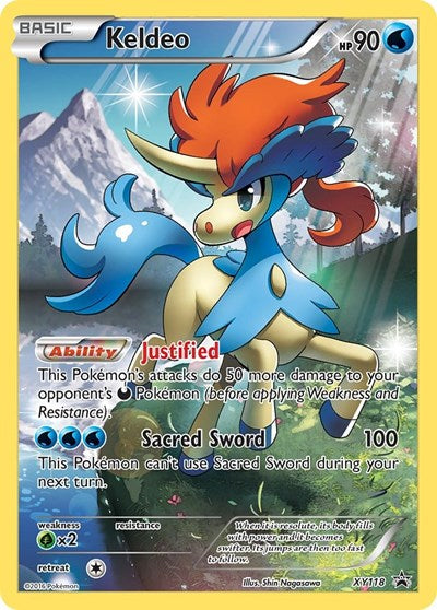 PR: Keldeo - XY118 (Holofoil)