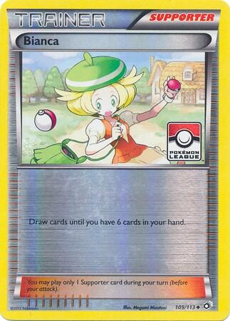 PR: Bianca - 109/113 (Pokemon League) (Reverse Holofoil)