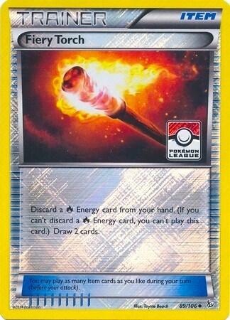 PR: Fiery Torch - 89/106 (Pokemon League) (Reverse Holofoil)