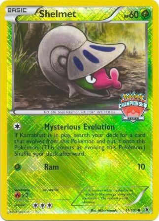 PR: Shelmet - 11/101 (Championship Series) (Reverse Holofoil)