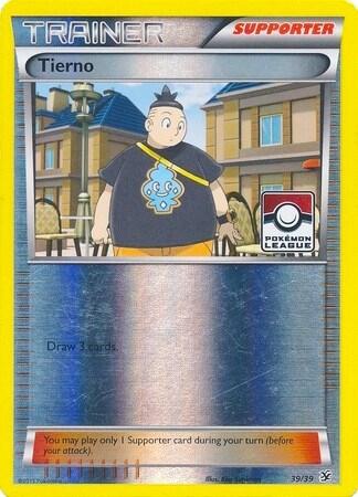 PR: Tierno - 39/39 (Pokemon League) (Reverse Holofoil)
