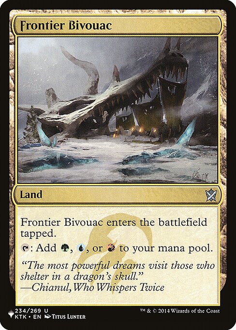PLST: Frontier Bivouac (KTK)