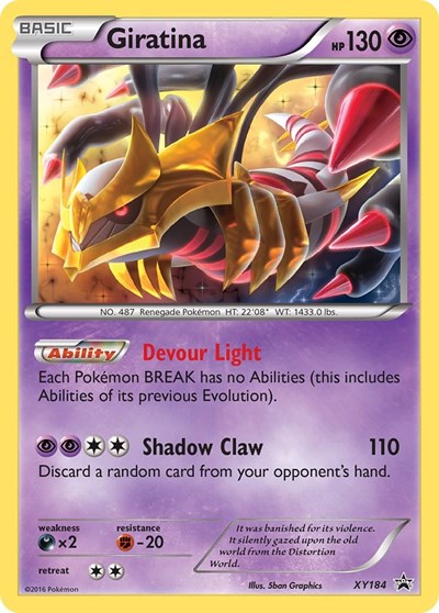 PR: Giratina - XY184 (Holofoil)