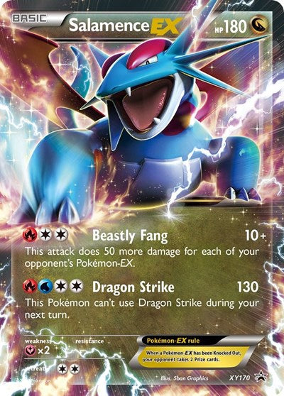 PR: Salamence EX - XY170 (Holofoil)