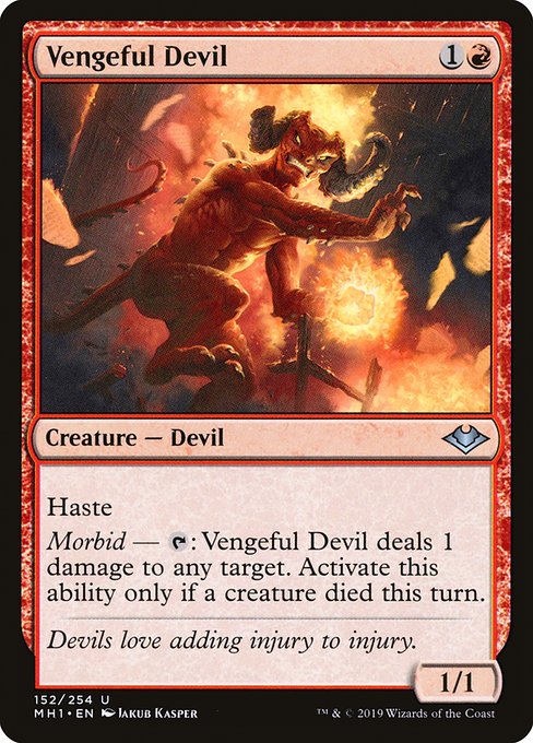 MH1: Vengeful Devil (Foil)