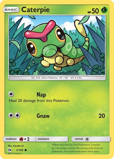 SM01: Caterpie (Reverse Holofoil)