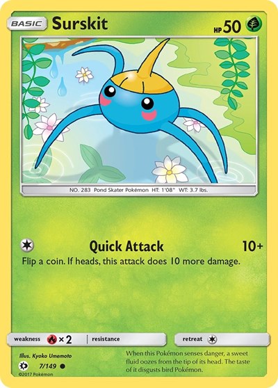 SM01: Surskit (Reverse Holofoil)