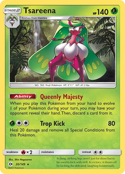 SM01: Tsareena (Reverse Holofoil)