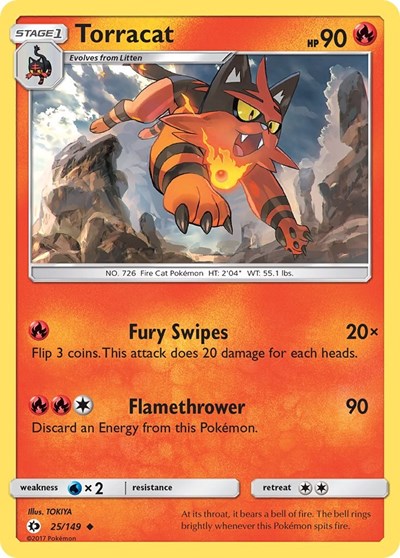 SM01: Torracat (Reverse Holofoil)