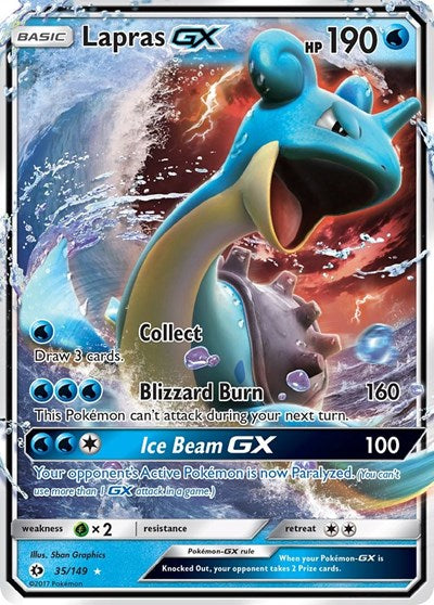 SM01: Lapras GX (Holofoil)