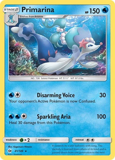 SM01: Primarina (Reverse Holofoil)