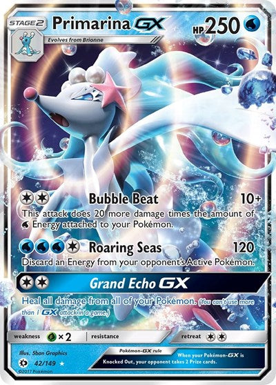 SM01: Primarina GX (Holofoil)