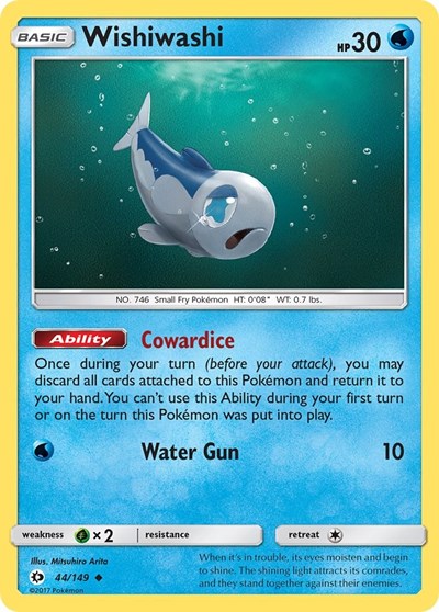 SM01: Wishiwashi (Reverse Holofoil)