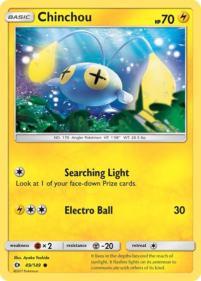 SM01: Chinchou (Reverse Holofoil)