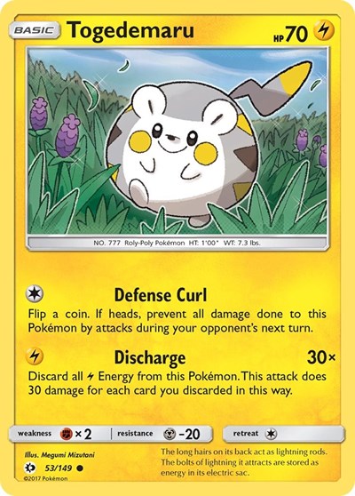 SM01: Togedemaru (Reverse Holofoil)