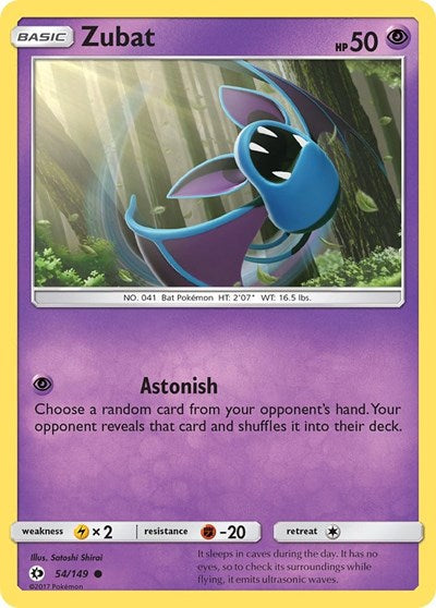 SM01: Zubat (Reverse Holofoil)