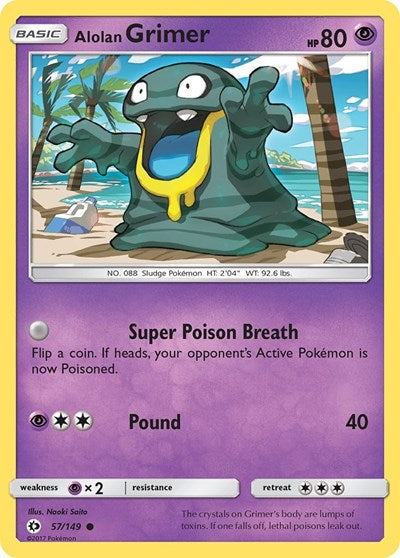 SM01: Alolan Grimer (Reverse Holofoil)