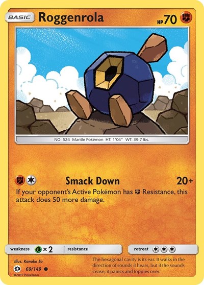 SM01: Roggenrola (Reverse Holofoil)