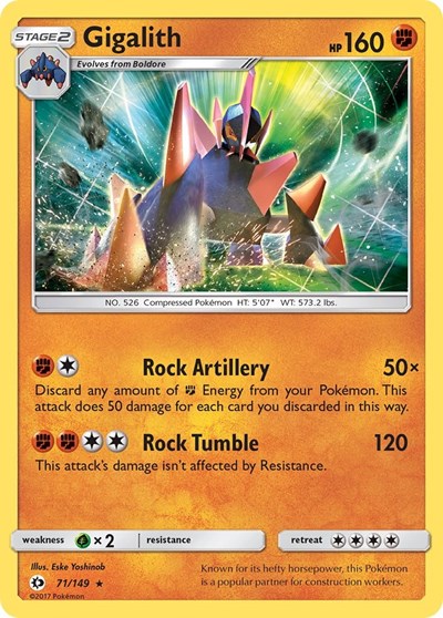 SM01: Gigalith (Holofoil)