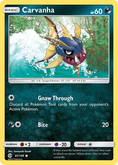 SM01: Carvanha (Reverse Holofoil)