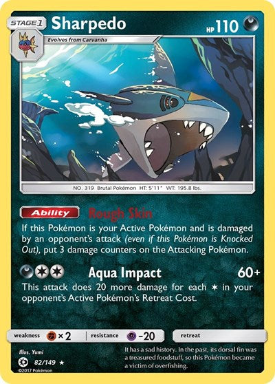 SM01: Sharpedo (Holofoil)