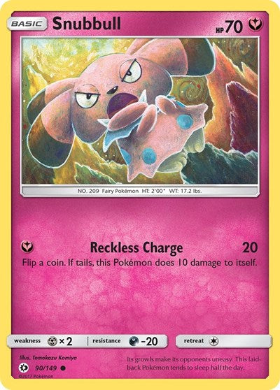SM01: Snubbull (Reverse Holofoil)