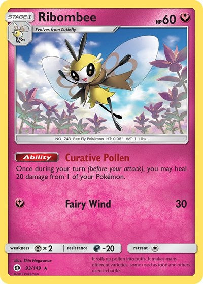 SM01: Ribombee (Reverse Holofoil)