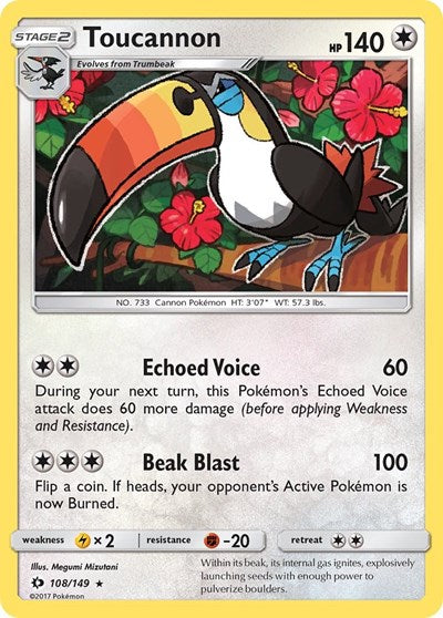SM01: Toucannon (Reverse Holofoil)