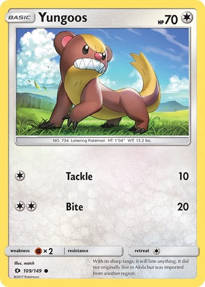 SM01: Yungoos (Reverse Holofoil)