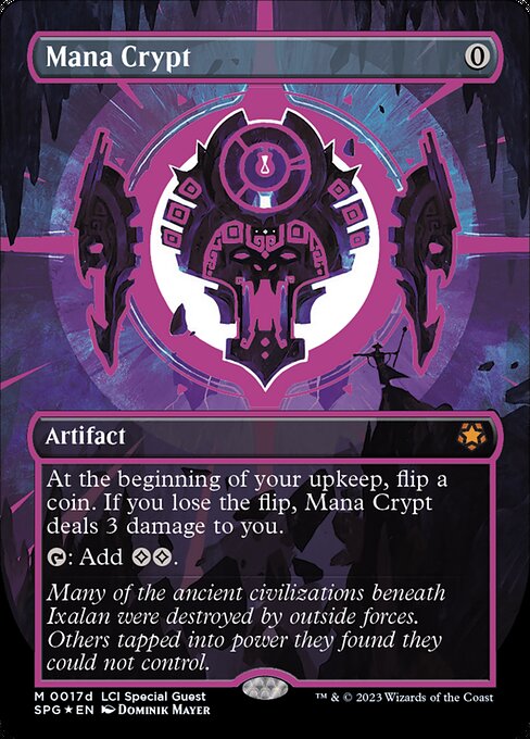 SPG: Mana Crypt (0017d) (Borderless) (Foil)
