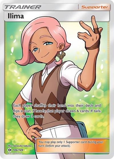 SM01: Ilima (Full Art) (Holofoil)