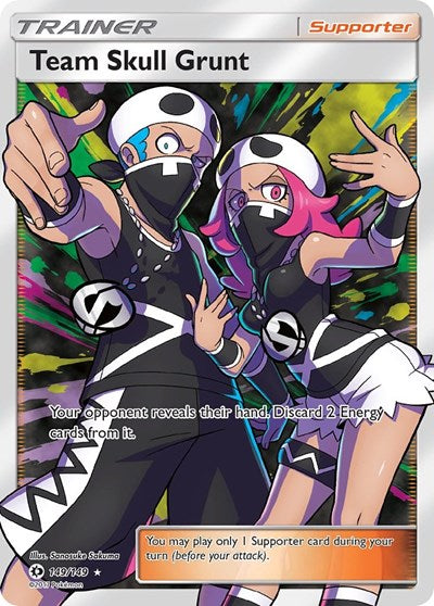 SM01: Team Skull Grunt (Full Art) (Holofoil)