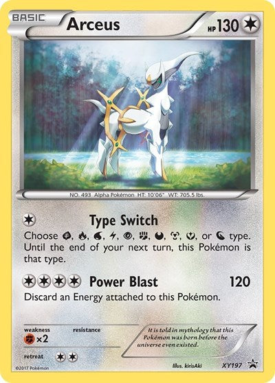 PR: Arceus - XY197 (Holofoil)
