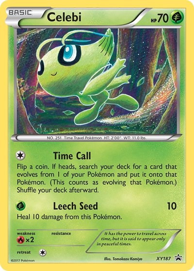 PR: Celebi - XY187 (Holofoil)