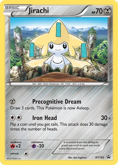 PR: Jirachi - XY195 (Holofoil)