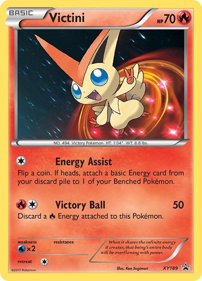 PR: Victini - XY189 (Holofoil)